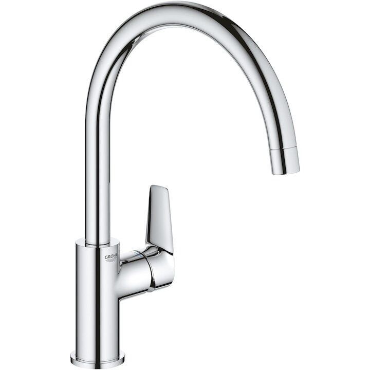 Смесител за кухня Grohe Start Edge 30529001, 3/8'', Тип C, Въртящ се, Керамичен патрон, Хром